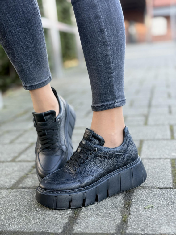 Sneakersy OLEKSY ze skóry Polskiej produkcji