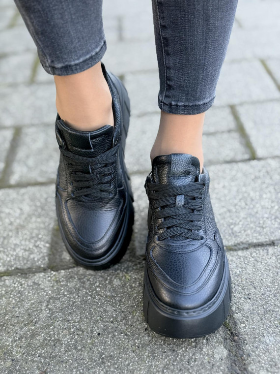 Sneakersy OLEKSY ze skóry Polskiej produkcji