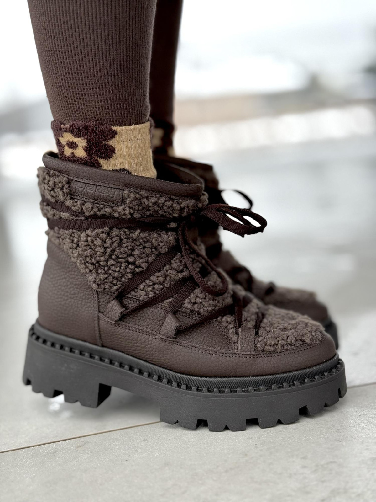 Śniegowce skórzane OLEKSY Polskiej produkcji