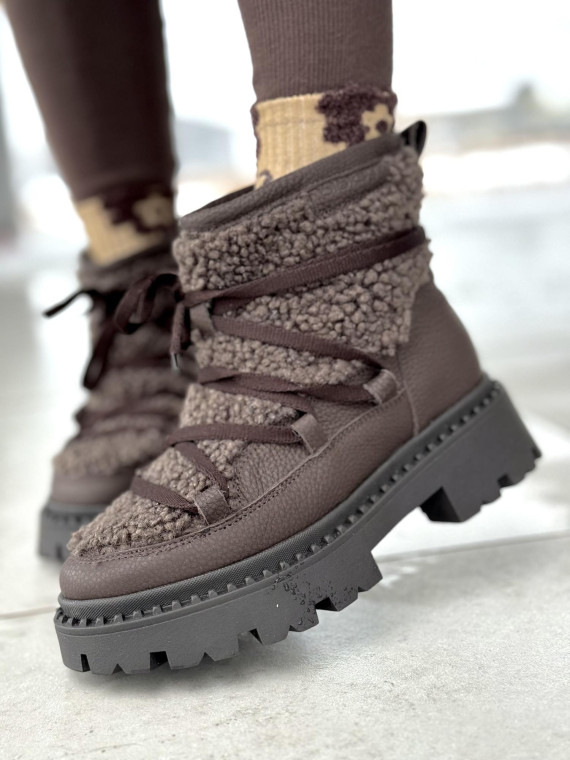 Śniegowce skórzane OLEKSY Polskiej produkcji