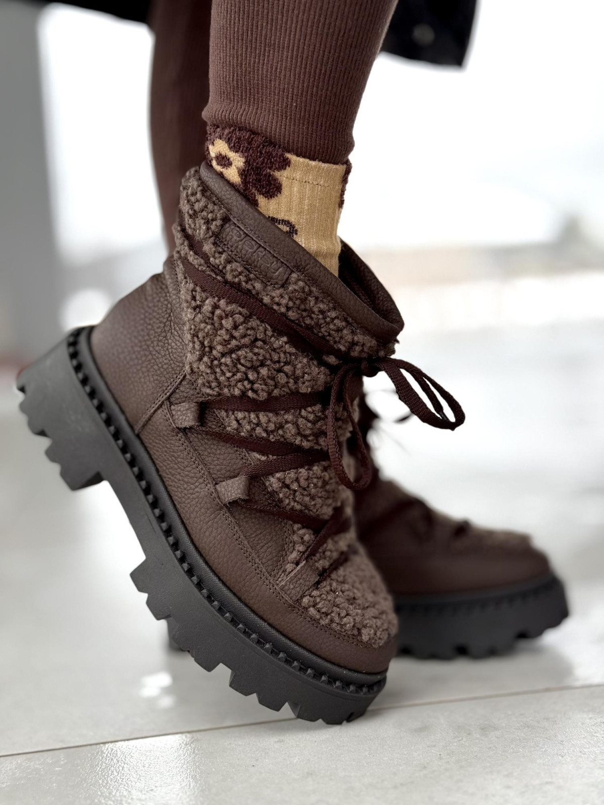 Śniegowce skórzane OLEKSY Polskiej produkcji