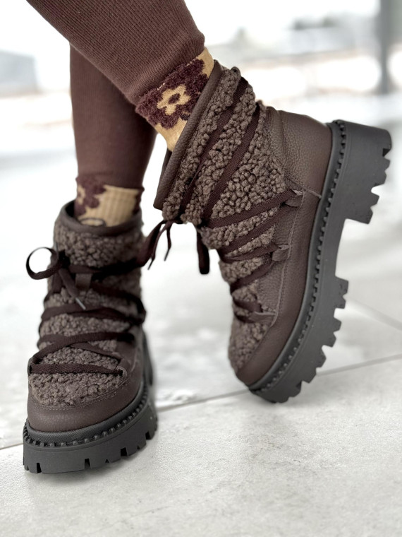 Śniegowce skórzane OLEKSY Polskiej produkcji