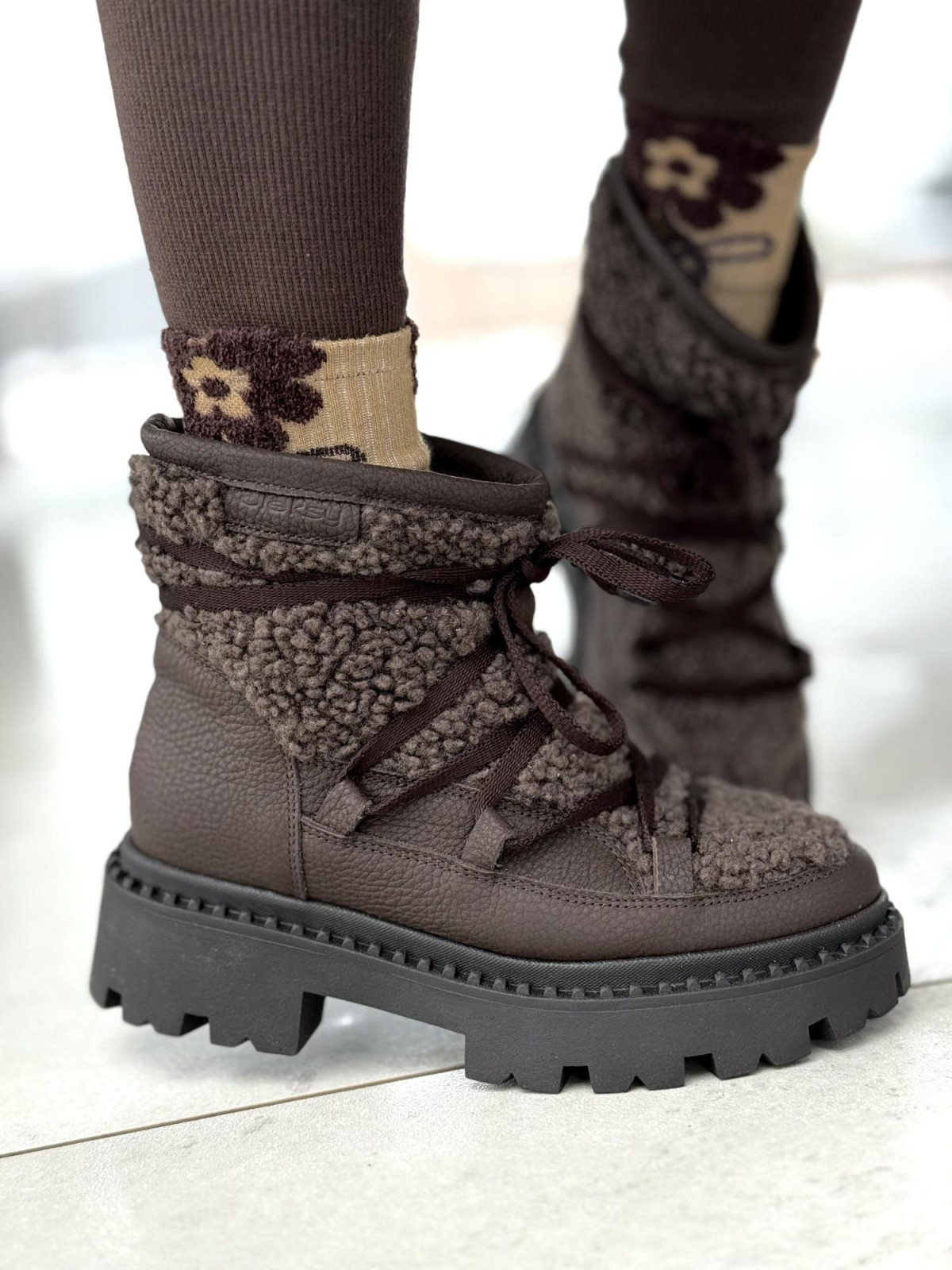 Śniegowce skórzane OLEKSY Polskiej produkcji