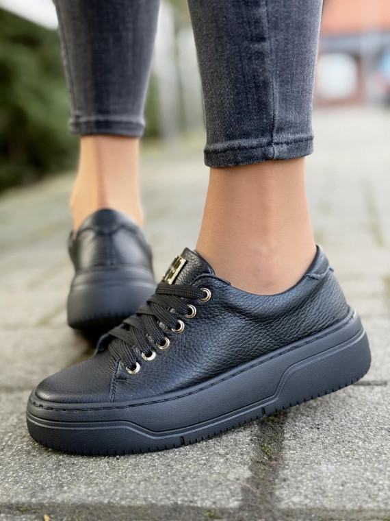 Sneakersy OLEKSY ze skóry Polskiej produkcji