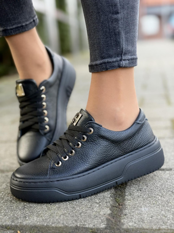 Sneakersy OLEKSY ze skóry Polskiej produkcji