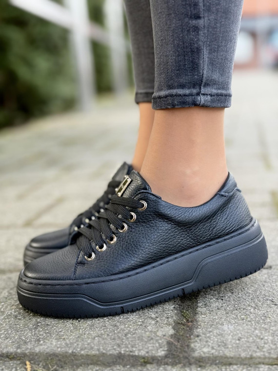 Sneakersy OLEKSY ze skóry Polskiej produkcji