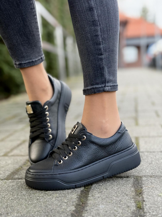 Sneakersy OLEKSY ze skóry Polskiej produkcji