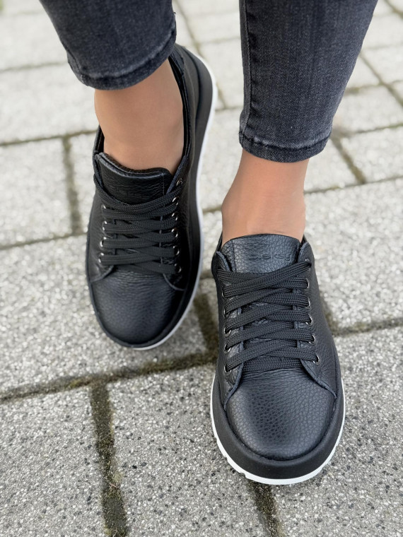 Sneakersy OLEKSY ze skóry Polskiej produkcji