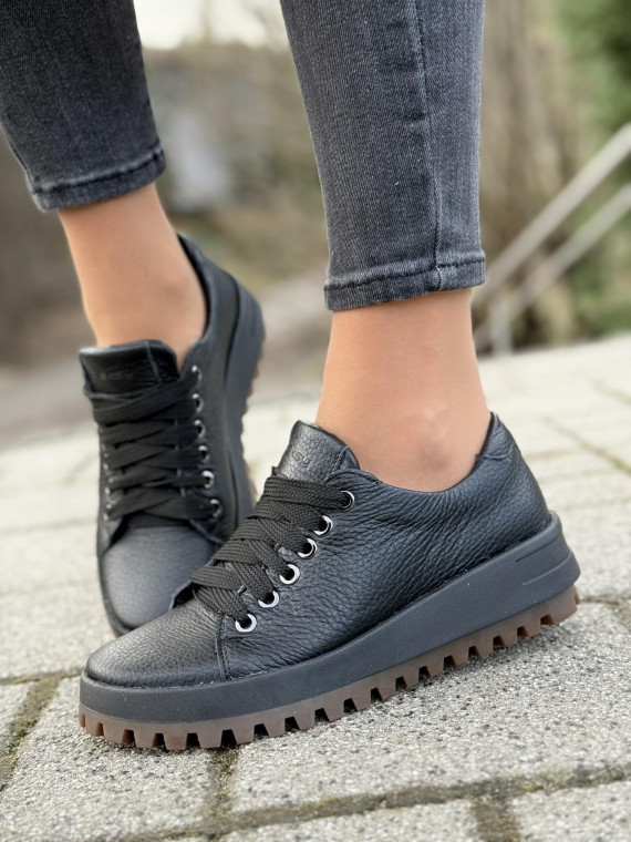 Sneakersy OLEKSY ze skóry Polskiej produkcji