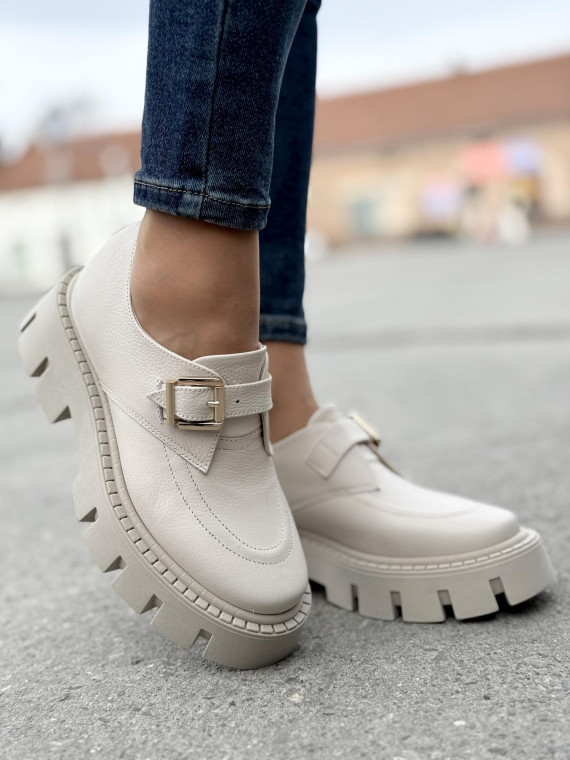 Półbuty ze skóry naturalnej OLEKSY Polskiej produkcji