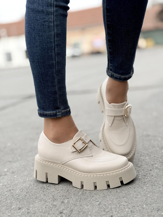 Półbuty ze skóry naturalnej OLEKSY Polskiej produkcji