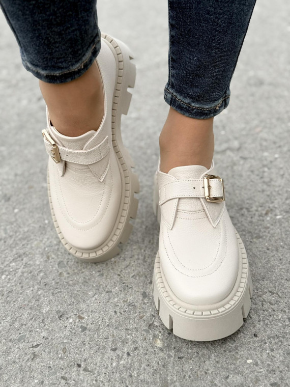 Półbuty ze skóry naturalnej OLEKSY Polskiej produkcji