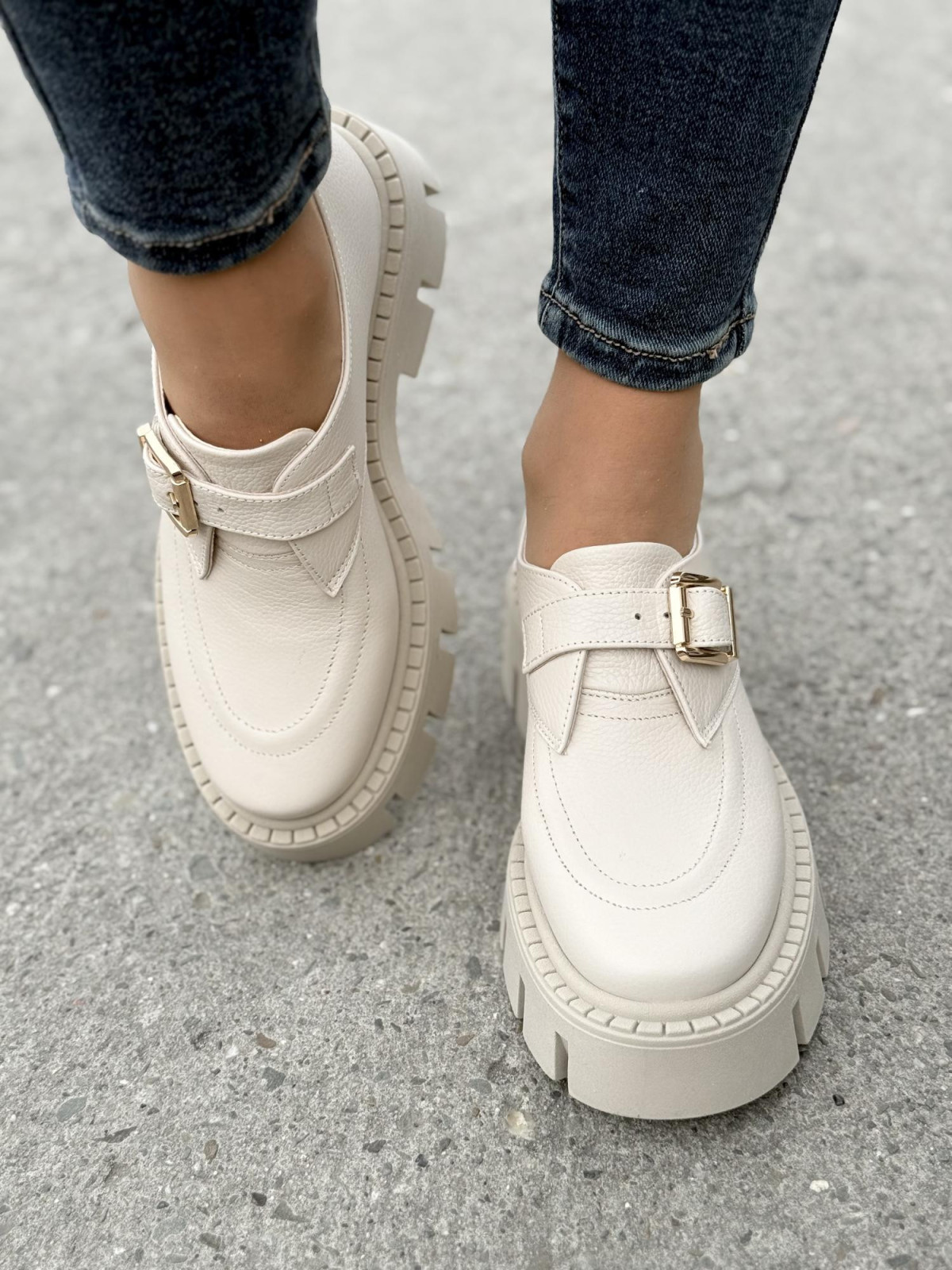 Półbuty ze skóry naturalnej OLEKSY Polskiej produkcji