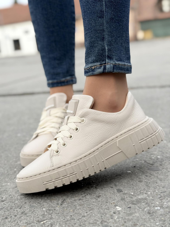 Sneakersy OLEKSY ze skóry Polskiej produkcji