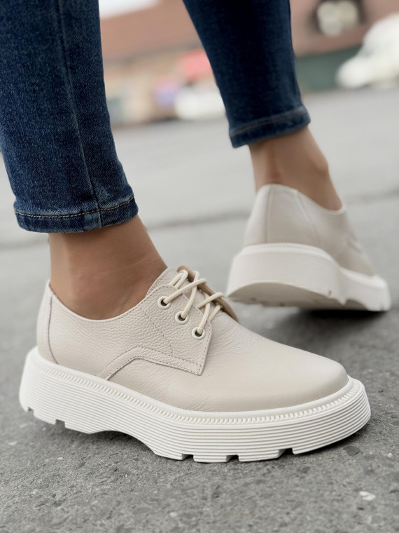 Półbuty ze skóry naturalnej OLEKSY Polskiej produkcji