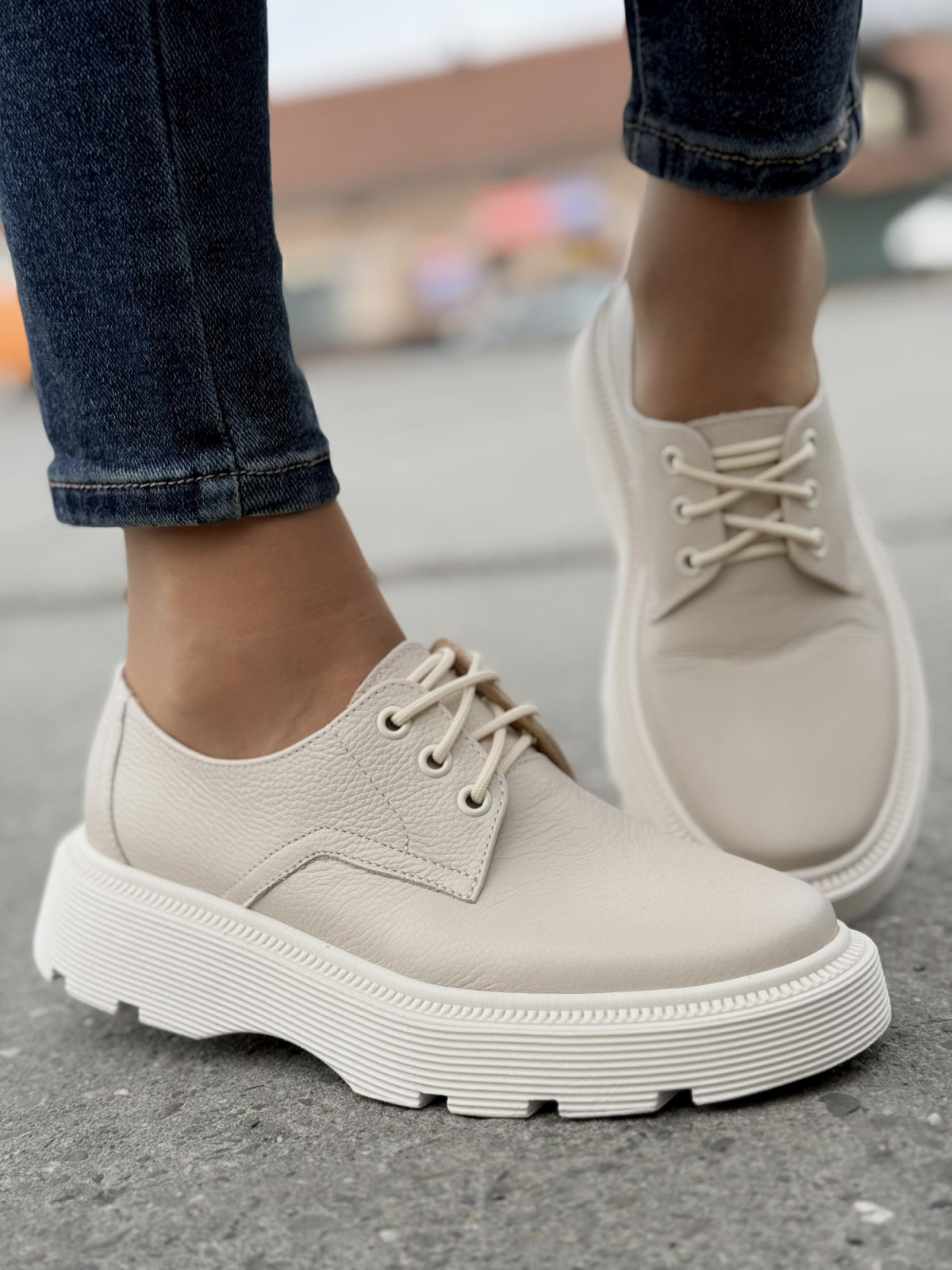 Półbuty ze skóry naturalnej OLEKSY Polskiej produkcji