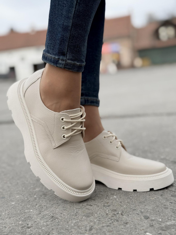 Półbuty ze skóry naturalnej OLEKSY Polskiej produkcji