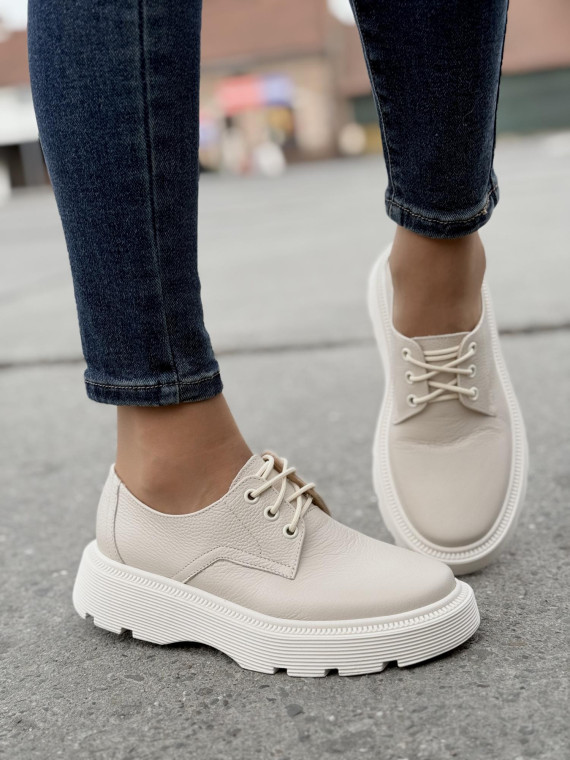 Półbuty ze skóry naturalnej OLEKSY Polskiej produkcji