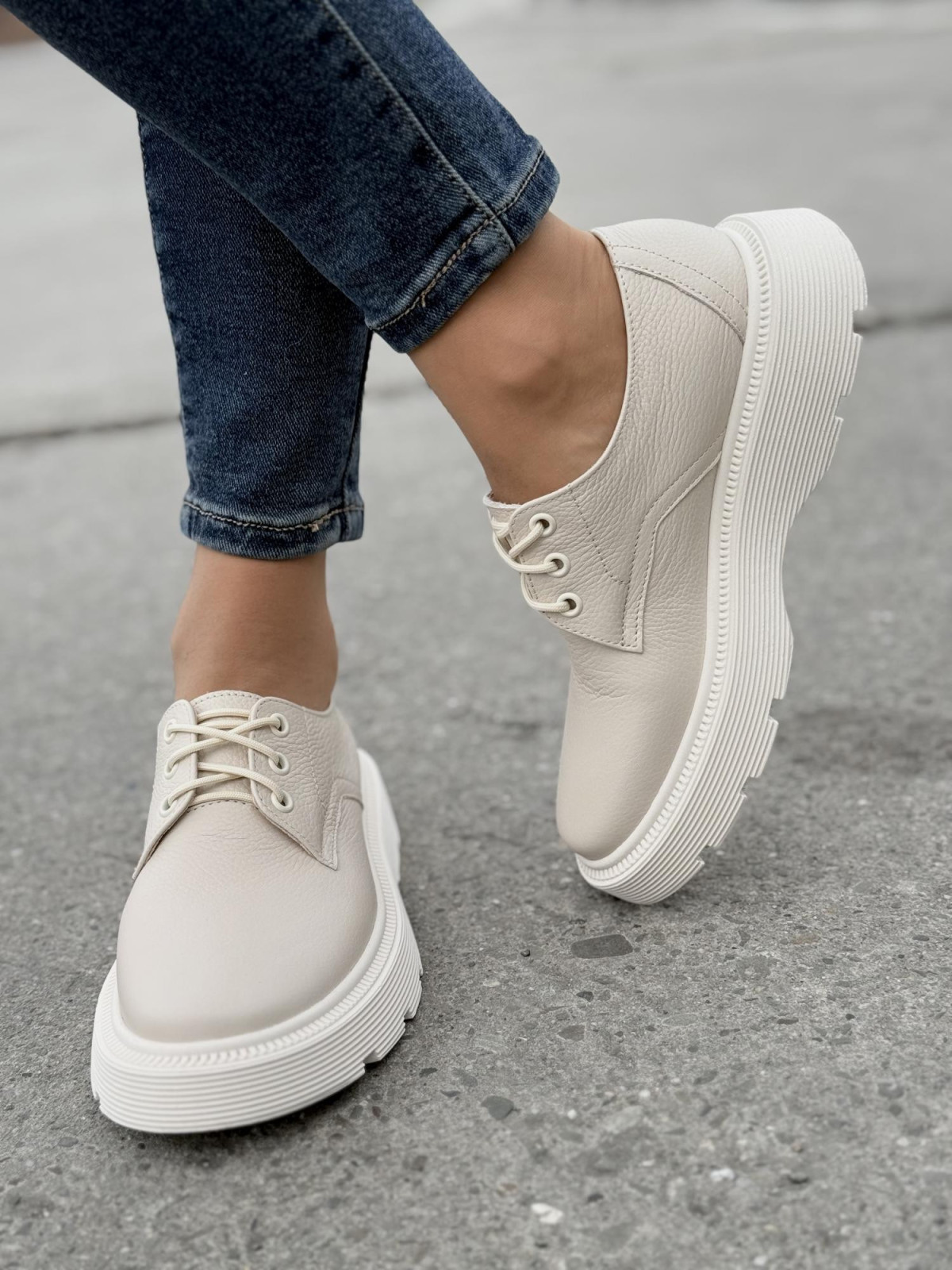 Półbuty ze skóry naturalnej OLEKSY Polskiej produkcji