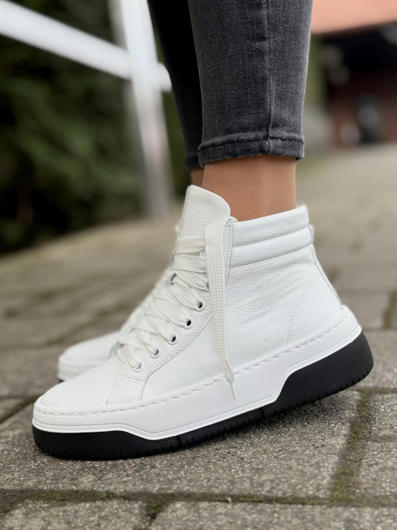 Sneakersy OLEKSY ze skóry Polskiej produkcji