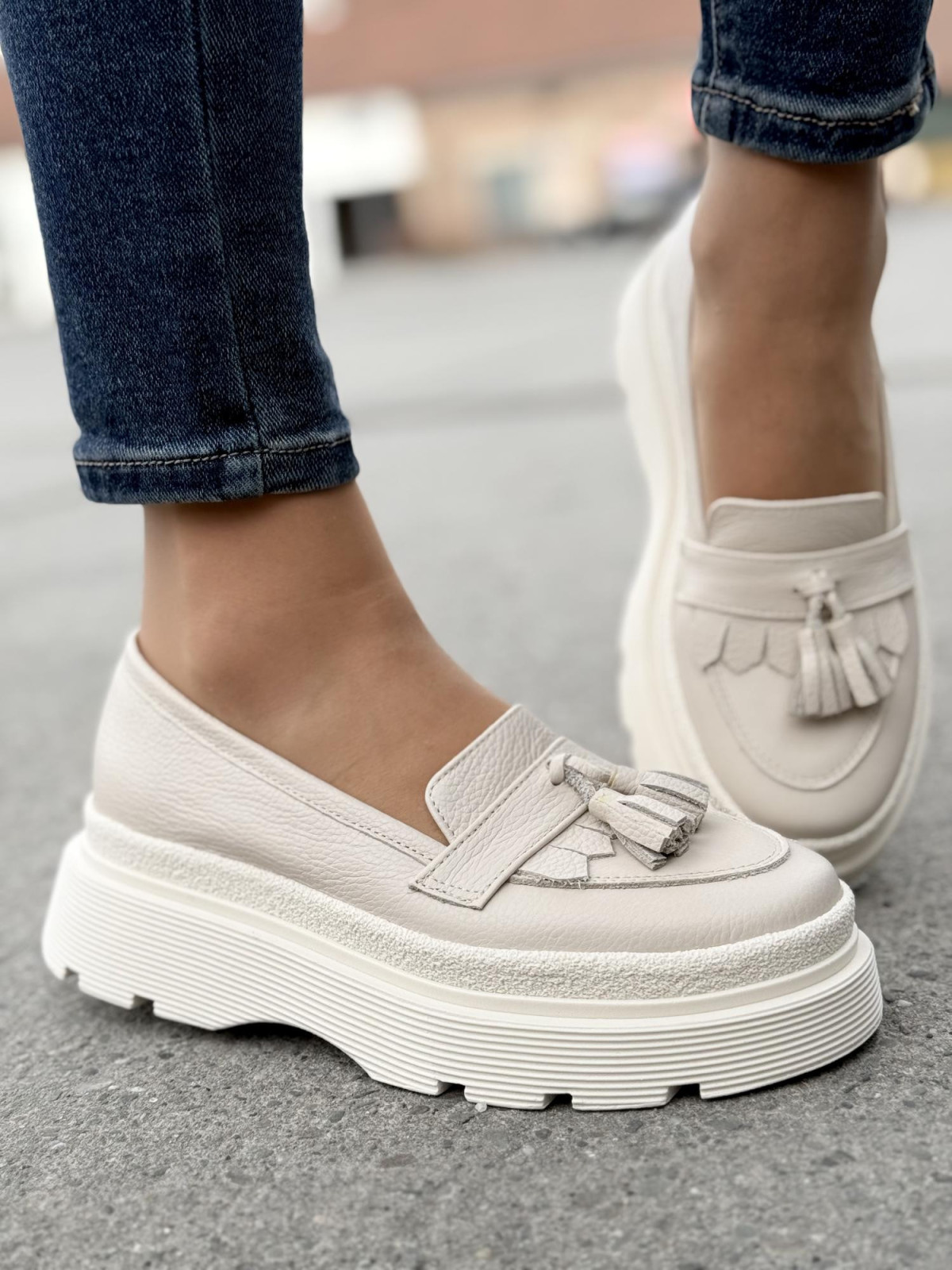 Mokasyny skórzane OLEKSY Polskiej produkcji