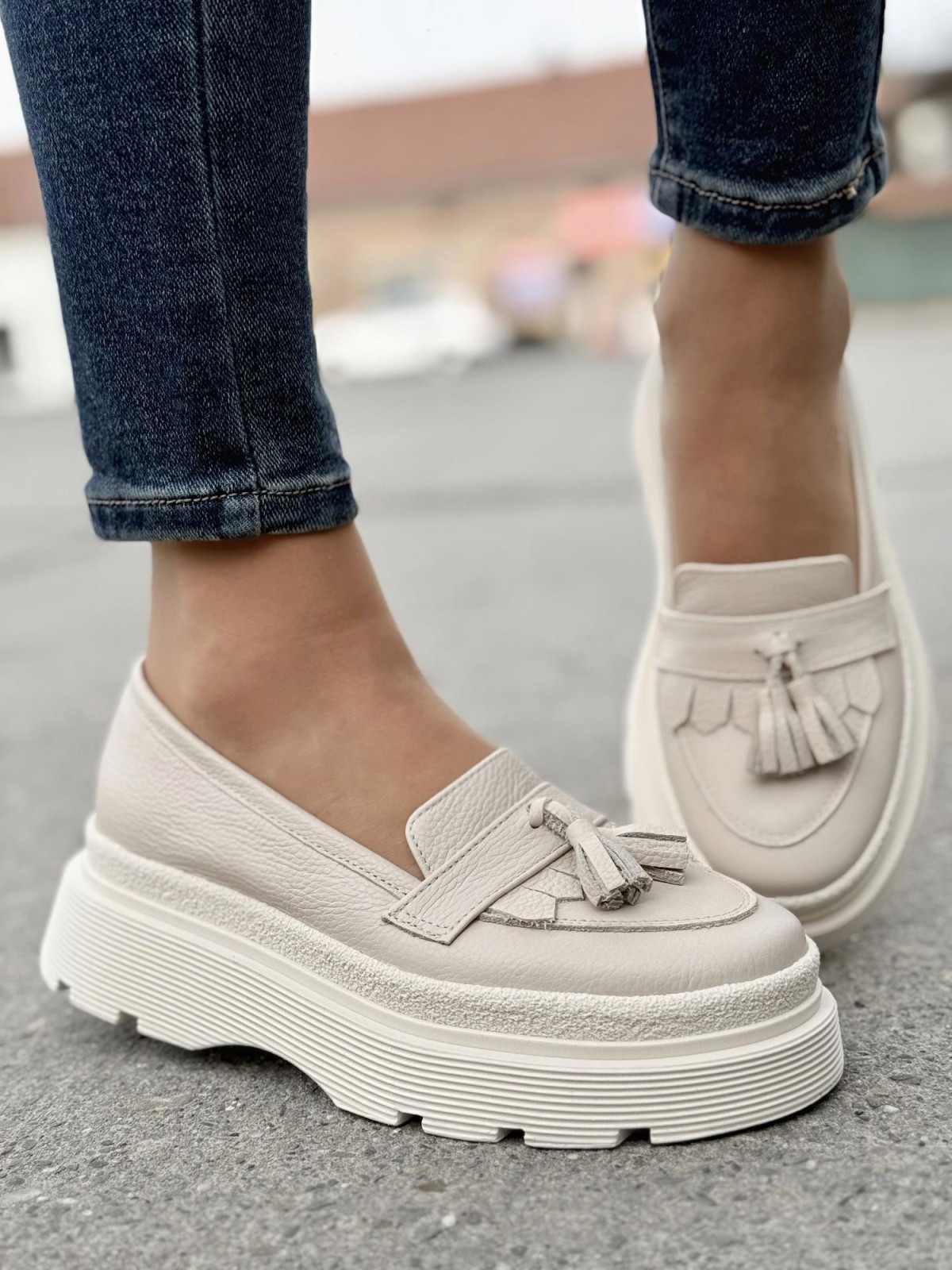 Mokasyny skórzane OLEKSY Polskiej produkcji