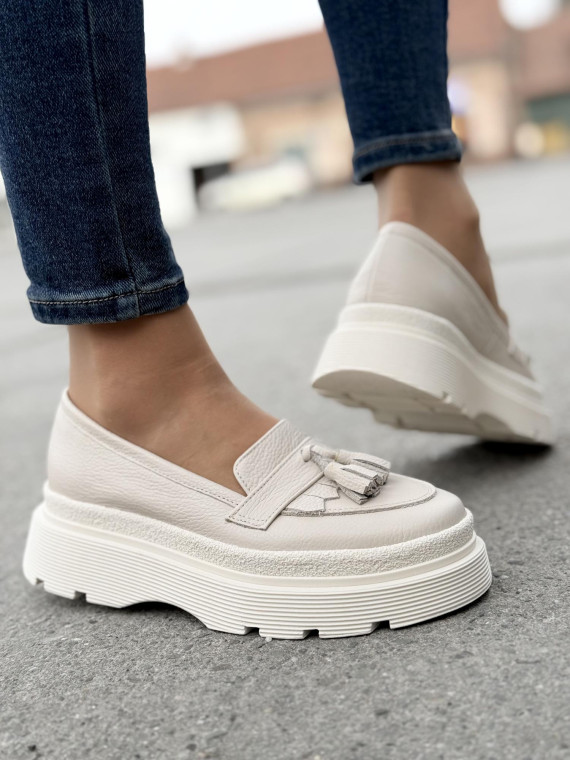 Mokasyny skórzane OLEKSY Polskiej produkcji