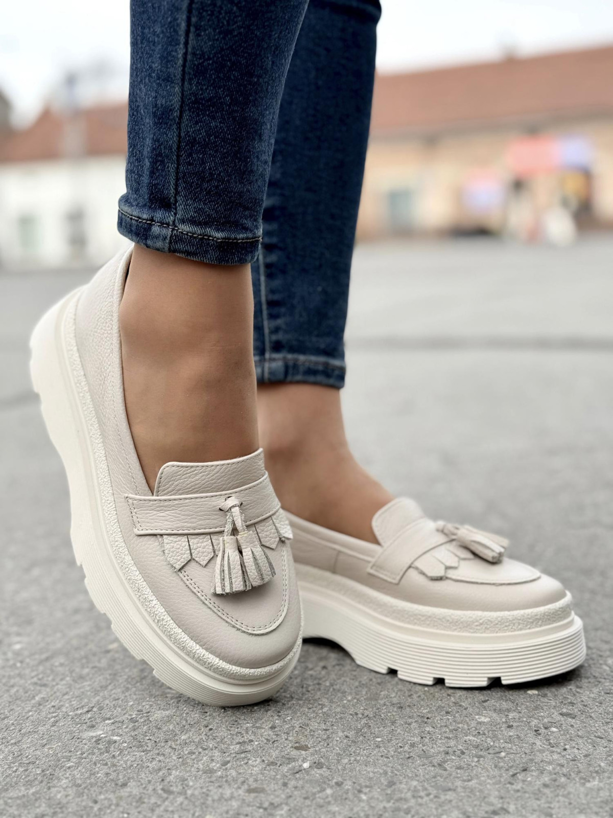 Mokasyny skórzane OLEKSY Polskiej produkcji