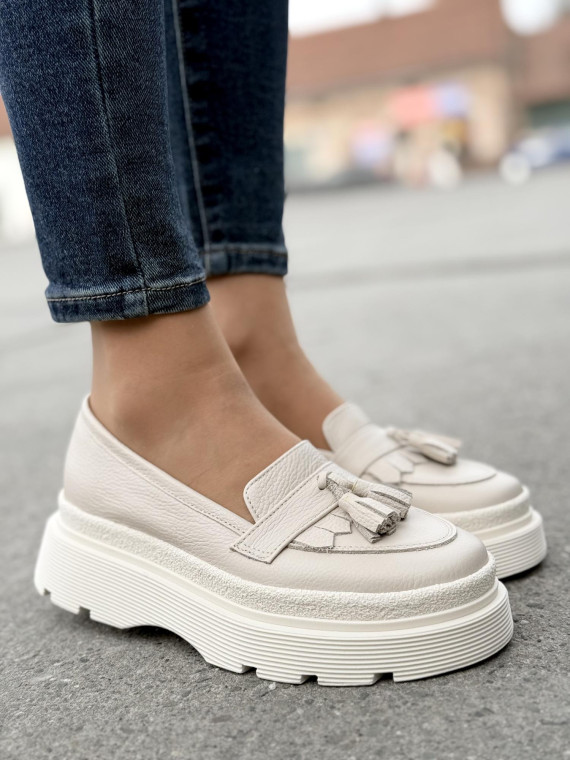 Mokasyny skórzane OLEKSY Polskiej produkcji