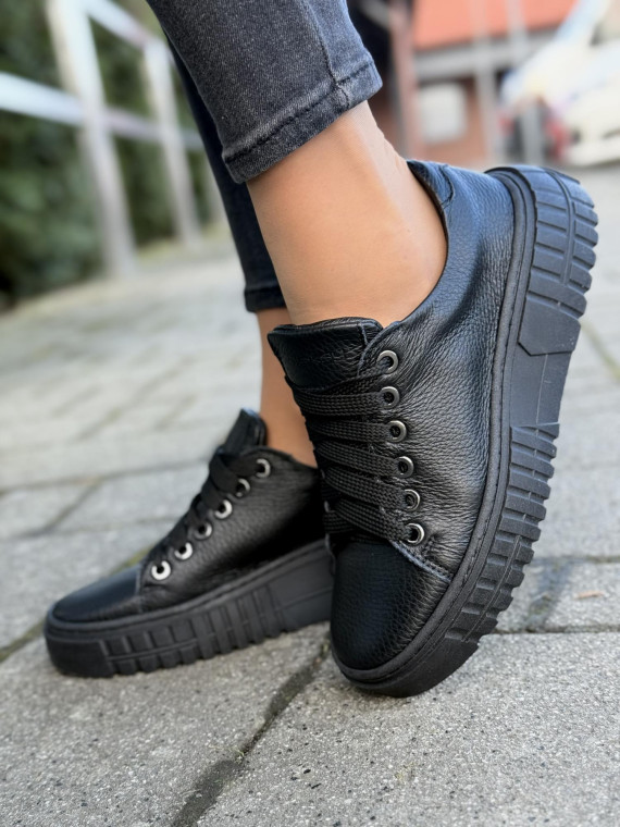 Sneakersy OLEKSY ze skóry Polskiej produkcji