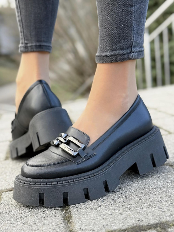 Mokasyny skórzane OLEKSY Polskiej produkcji