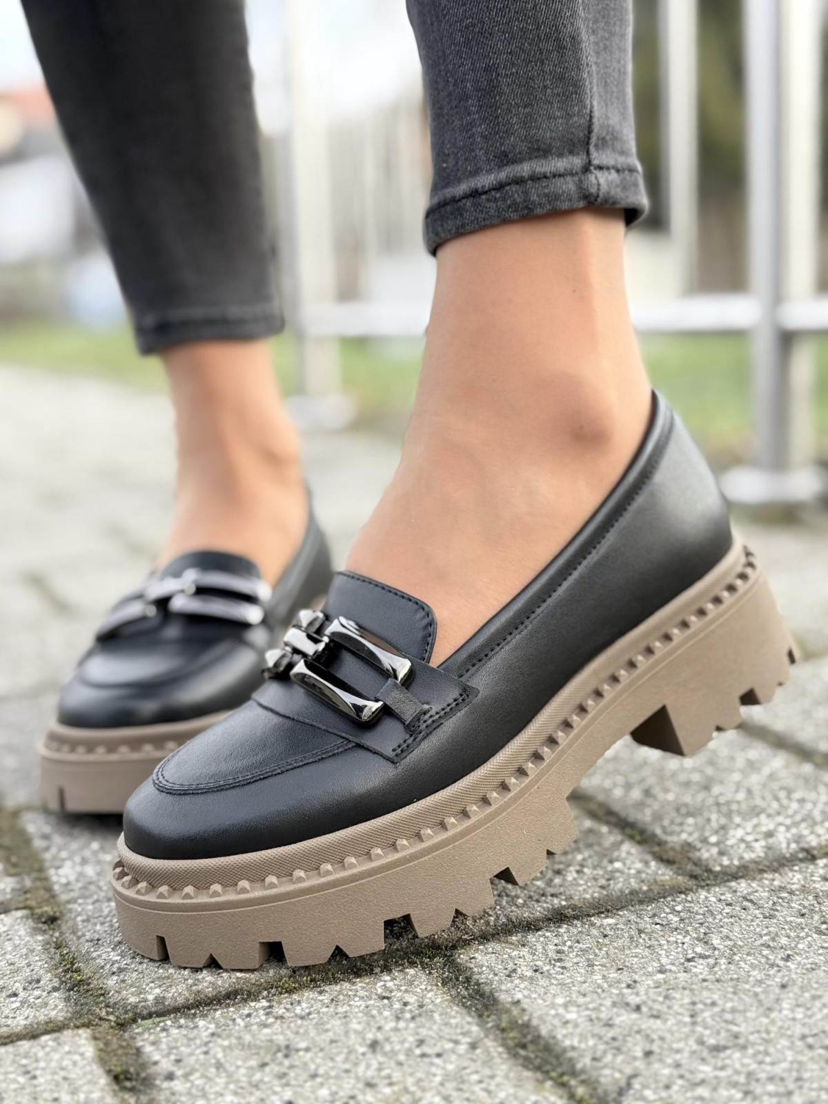 Mokasyny skórzane OLEKSY Polskiej produkcji