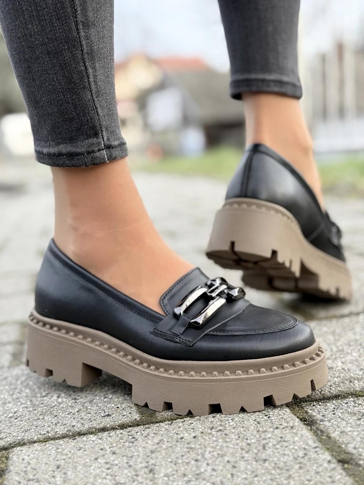 Mokasyny skórzane OLEKSY Polskiej produkcji