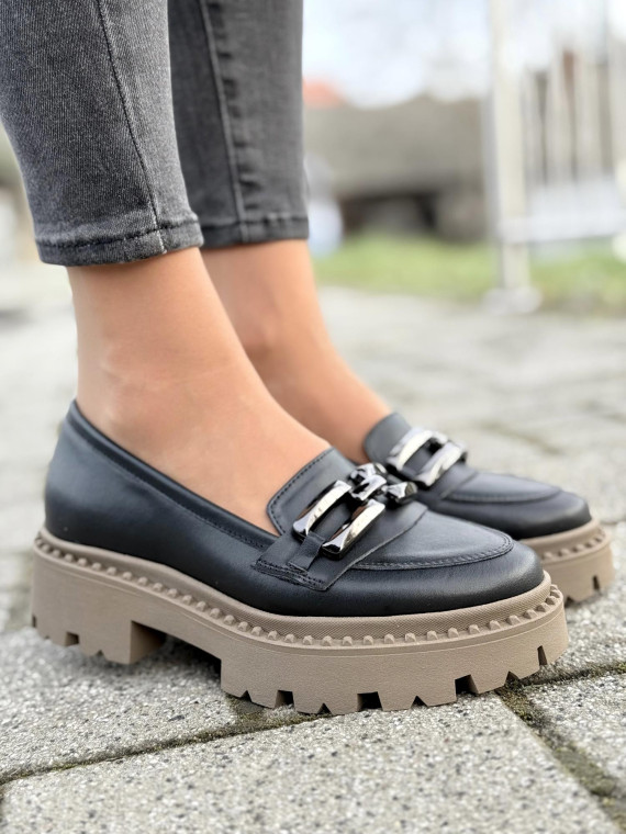 Mokasyny skórzane OLEKSY Polskiej produkcji