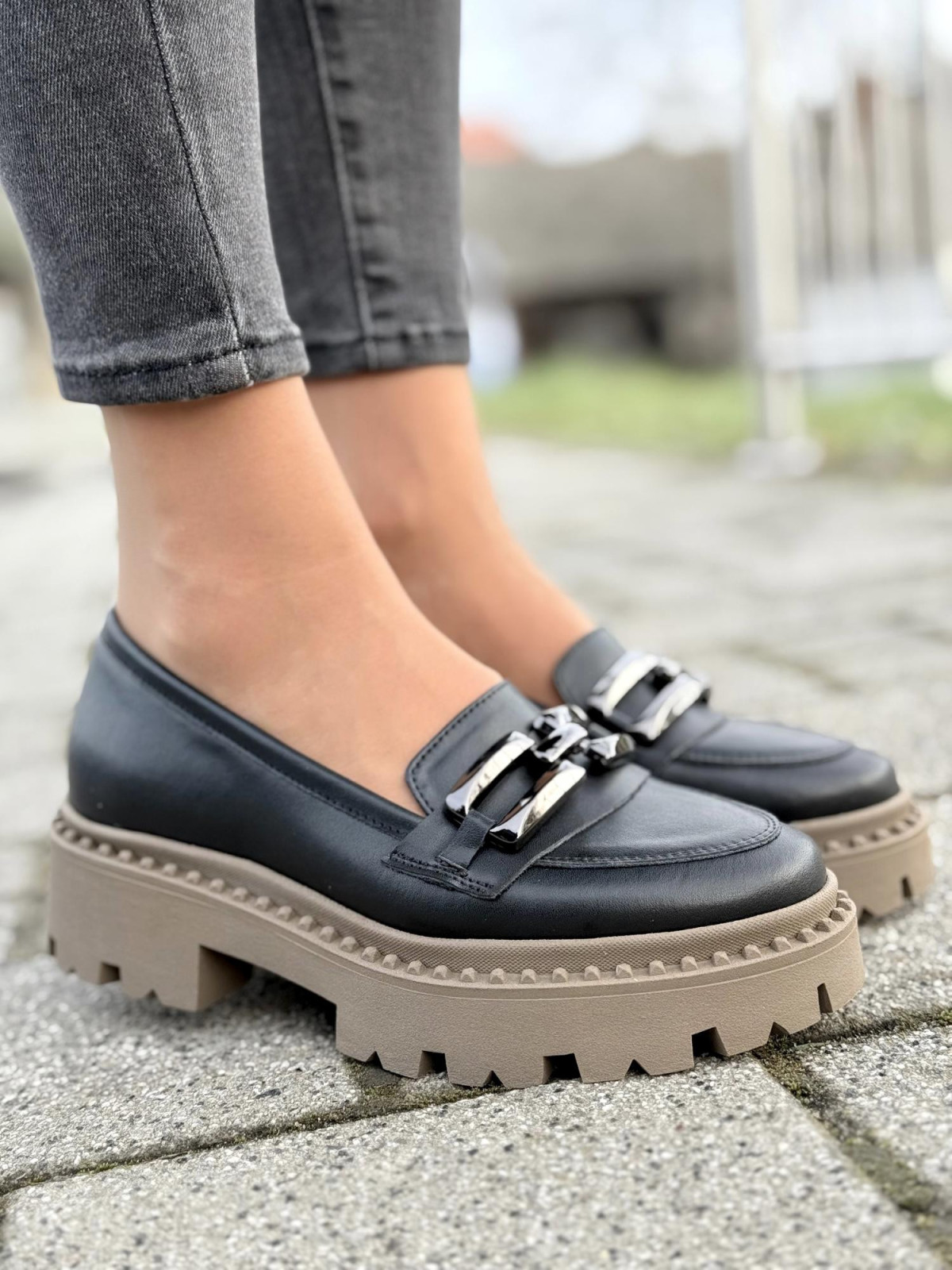 Mokasyny skórzane OLEKSY Polskiej produkcji