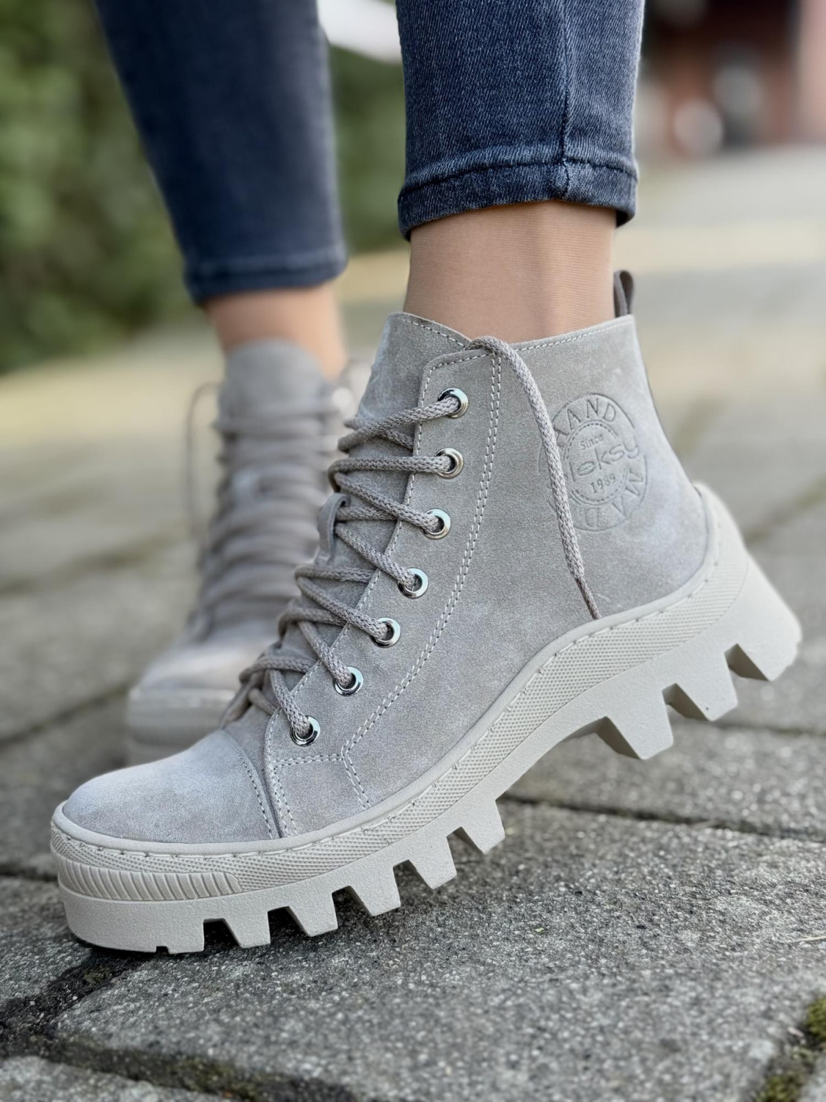 Trapery skórzane OLEKSY Polskiej produkcji