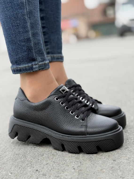 Sneakersy OLEKSY ze skóry Polskiej produkcji