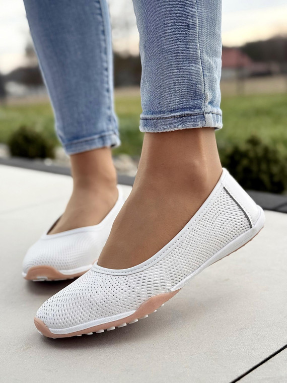 Baleriny ze skóry naturalnej