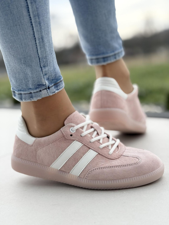 Sneakersy damskie ze skóry naturalnej