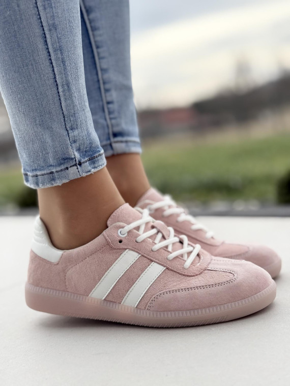 Sneakersy damskie ze skóry naturalnej