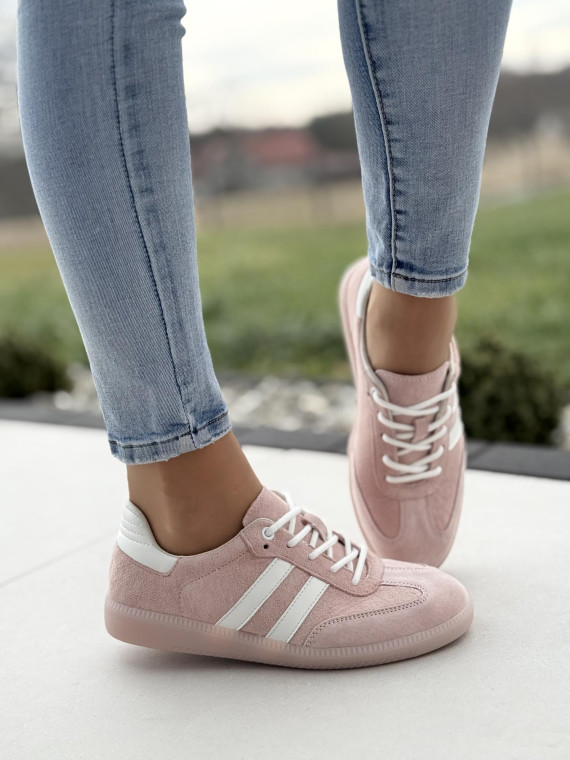 Sneakersy damskie ze skóry naturalnej