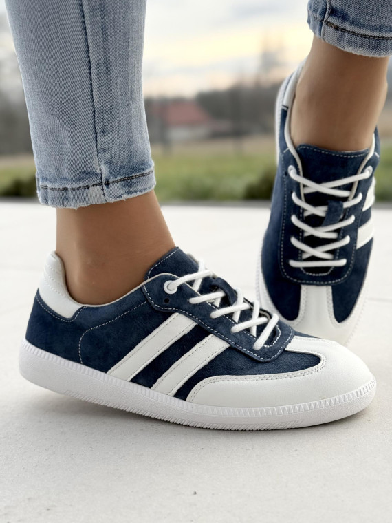 Sneakersy damskie ze skóry naturalnej