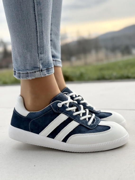 Sneakersy damskie ze skóry naturalnej