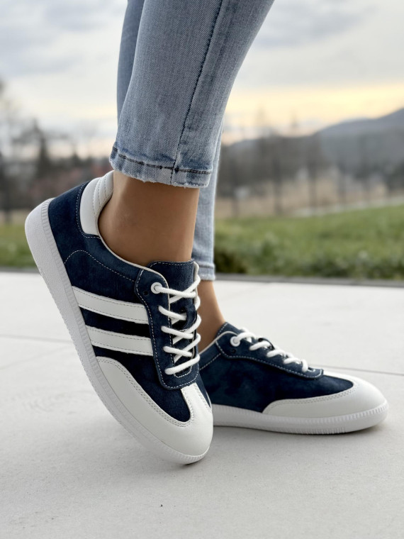 Sneakersy damskie ze skóry naturalnej