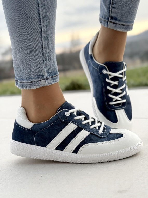 Sneakersy damskie ze skóry naturalnej