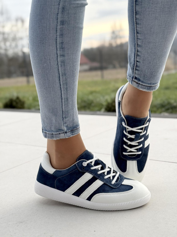 Sneakersy damskie ze skóry naturalnej