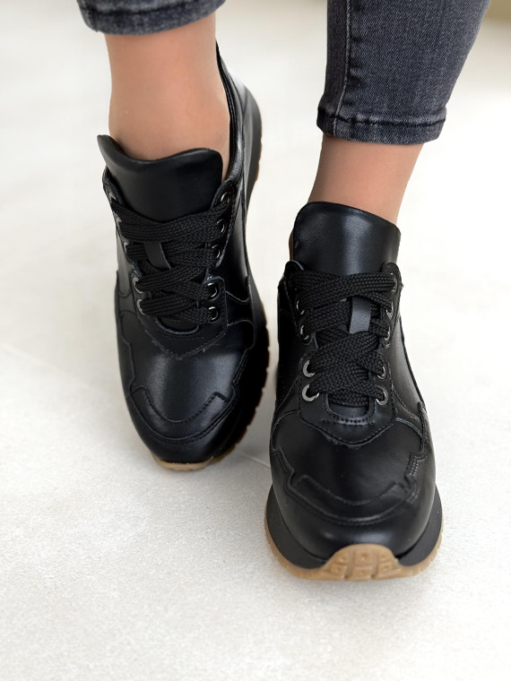 Sneakersy OLEKSY ze skóry naturalnej