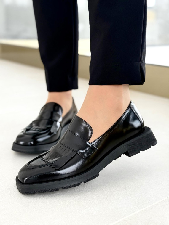 Mokasyny damskie ze skóry naturalnej