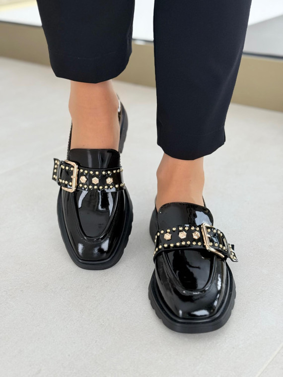 Mokasyny damskie ze skóry naturalnej polskiej produkcji