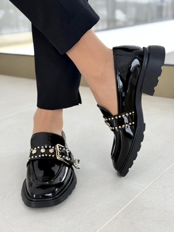 Mokasyny damskie ze skóry naturalnej polskiej produkcji